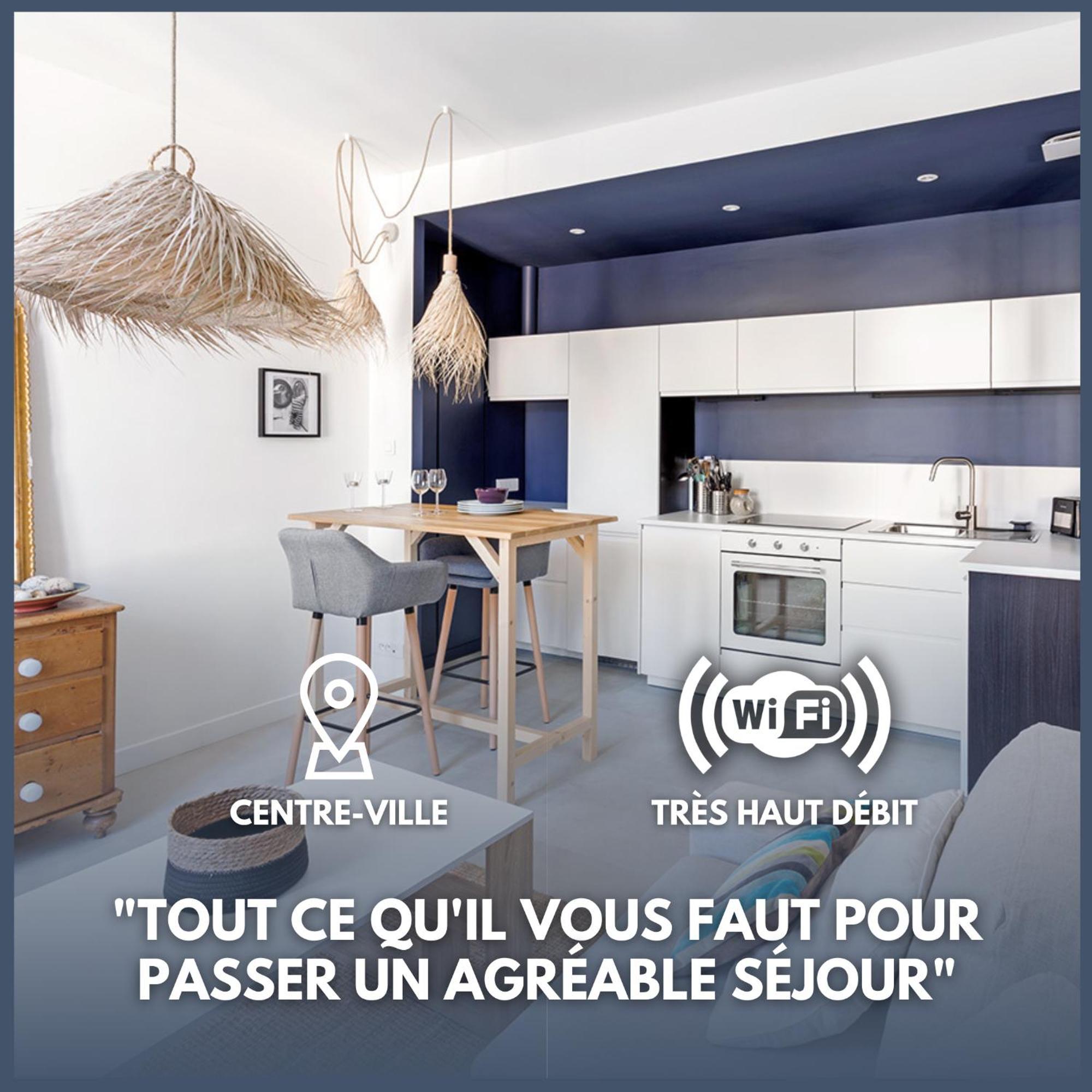 Machines De L'Ile - Fibre - Netflix - T2 La Tour Appartement Nantes Buitenkant foto